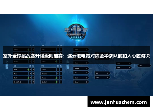 室外全球挑战赛升降级附加赛：连云港电竞对阵金华战队的扣人心弦对决